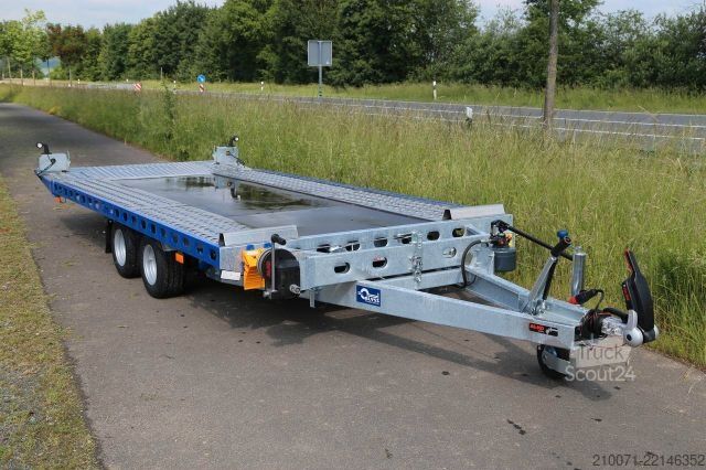 Автомобільний автовоз-причіп BLYSS Autotransporter 460x203x3cm 3000kg z GG