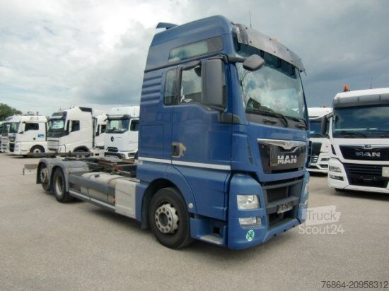 Вантажівка зі змінною надбудовою MAN TGX 26.440 XXL  6X2 LIFTACHSE EURO 6