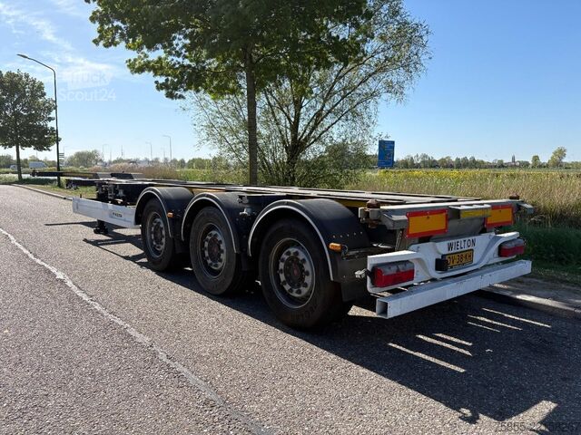 Transport de conteneurs Wielton NS3P  Multi / Liftaxle / SAF Disc / APK-TÜV 10-26