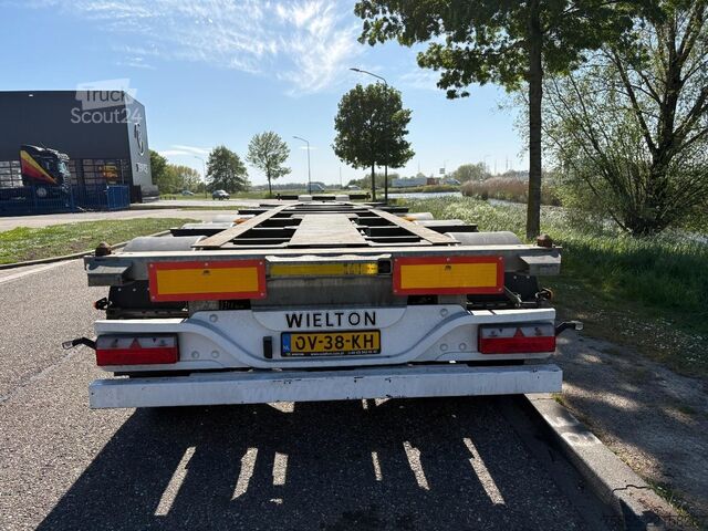 Transport de conteneurs Wielton NS3P  Multi / Liftaxle / SAF Disc / APK-TÜV 10-26