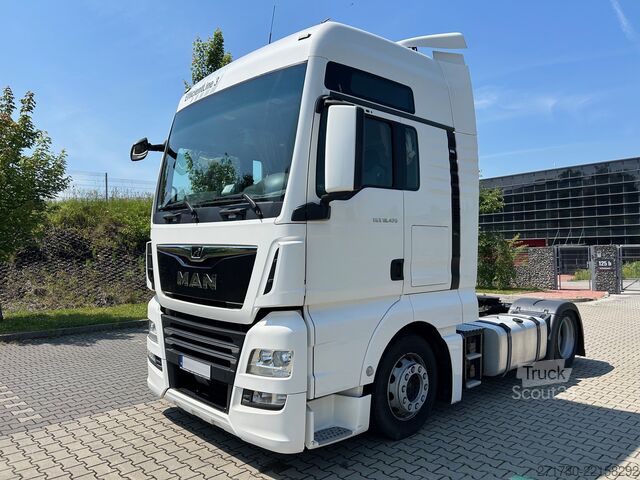 Tūrinis vilkikas MAN TGX 18.470 XXL / LOW DECK / MEGA