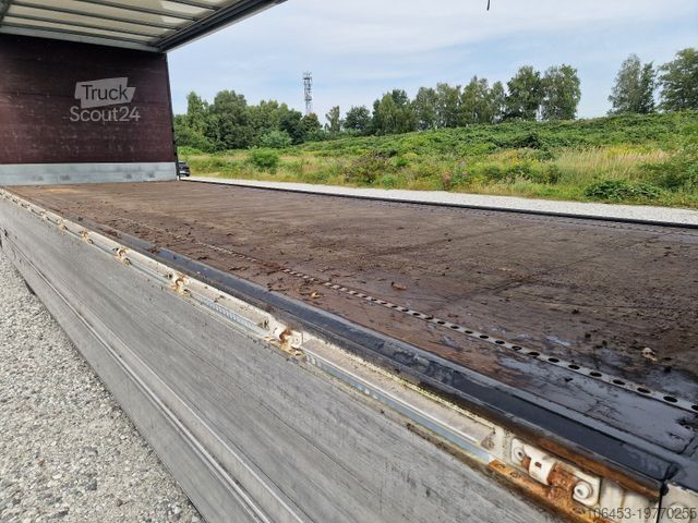 Drankaanhangwagens ORTEN Getränkeauflieger/Schwenkwand/LDW 2,0 Tonnen