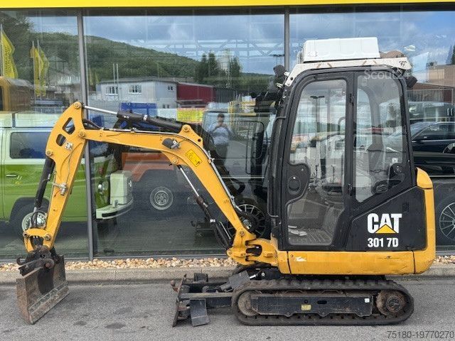 Mini ekskavatorius CATERPILLAR 301.7D  Minibagger Kettenbagger Schnellwechsler