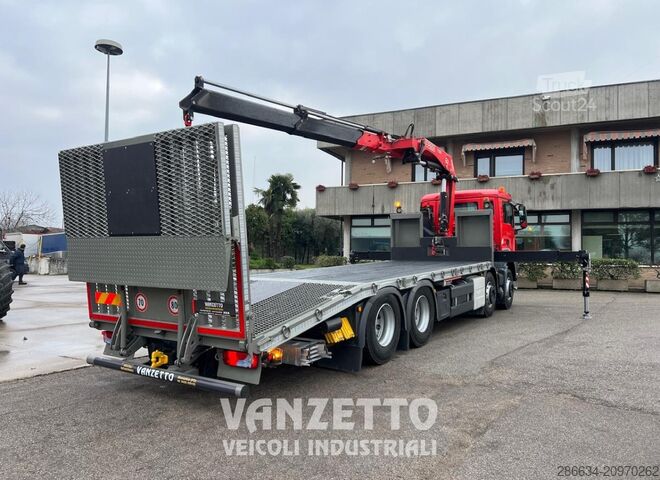 Plošča z rampami in žerjavom MAN TGS 35.360