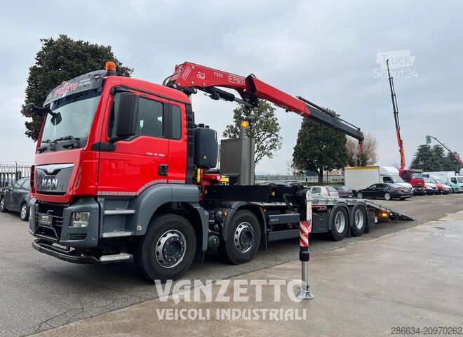 Plošča z rampami in žerjavom MAN TGS 35.360