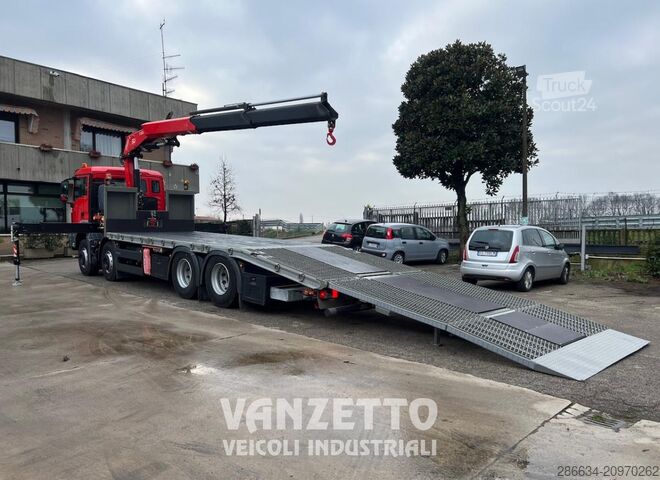 Plošča z rampami in žerjavom MAN TGS 35.360