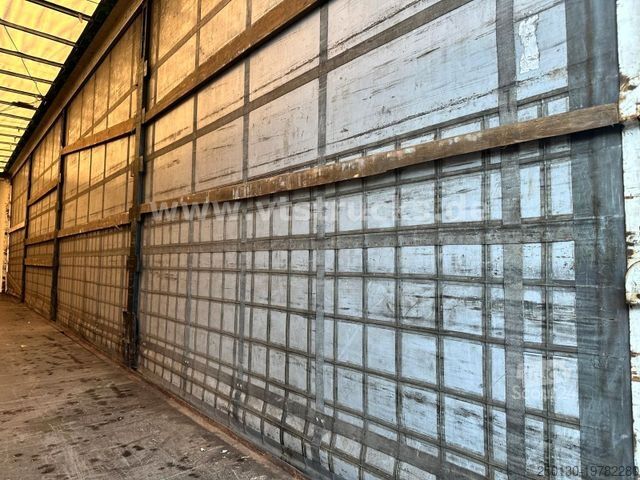 Avoin puoliperävaunu pressulla KRONE SD Pritsche + Plane Edscha-Verdeck Mega