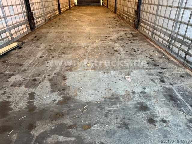 Avoin puoliperävaunu pressulla KRONE SD Pritsche + Plane Edscha-Verdeck Mega