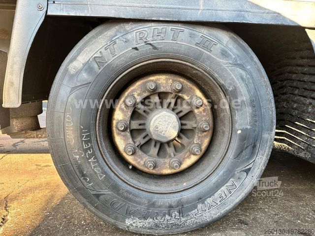 Avoin puoliperävaunu pressulla KRONE SD Pritsche + Plane Edscha-Verdeck Mega