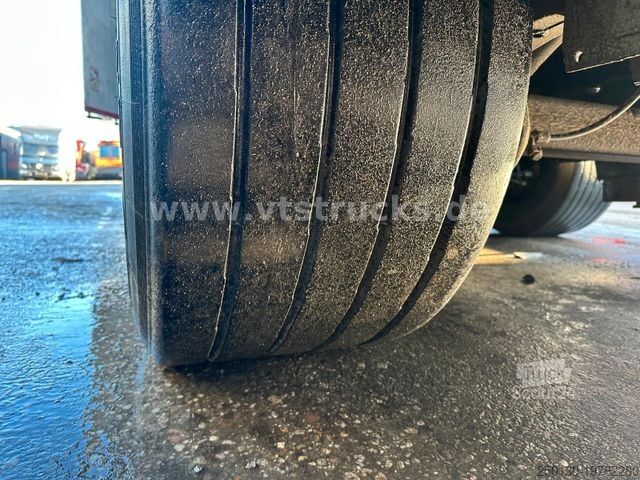 Avoin puoliperävaunu pressulla KRONE SD Pritsche + Plane Edscha-Verdeck Mega