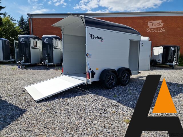 Dėžinė priekaba Debon Roadster C 500 Leichtmetallräder black