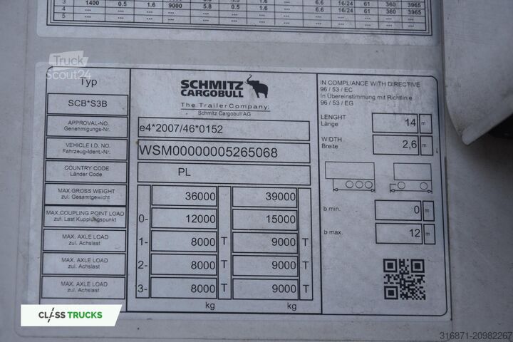 Frigorifik yarı römork SCHMITZ CARGOBULL SKO FP 60 ThermoKing SLXi 300