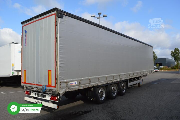 Semirimorchio con telone SCHMITZ CARGOBULL SCS24/L Varios