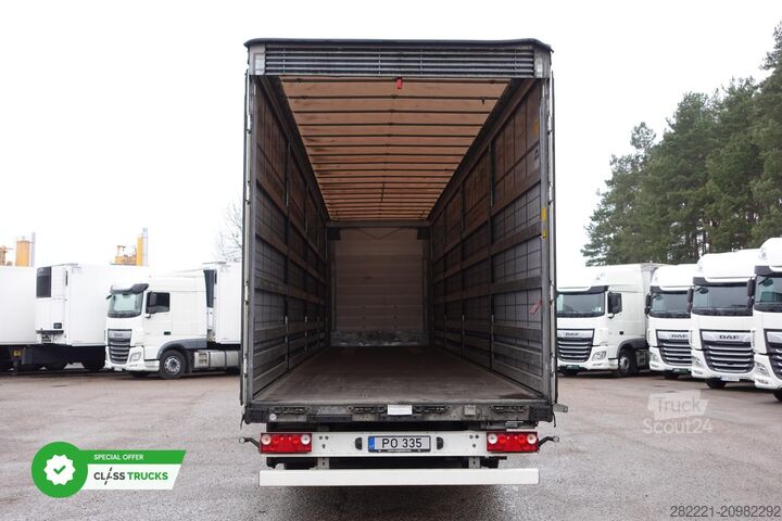 Semirimorchio con telone SCHMITZ CARGOBULL SCS24/L Varios