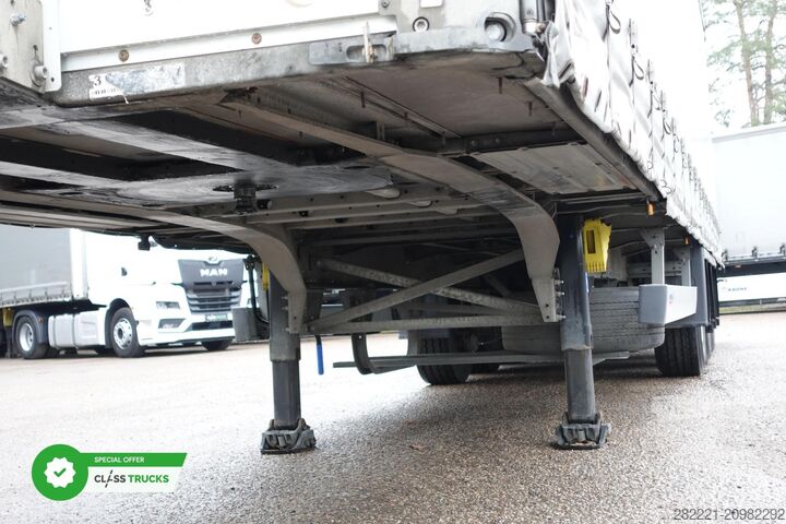 Semirimorchio con telone SCHMITZ CARGOBULL SCS24/L Varios