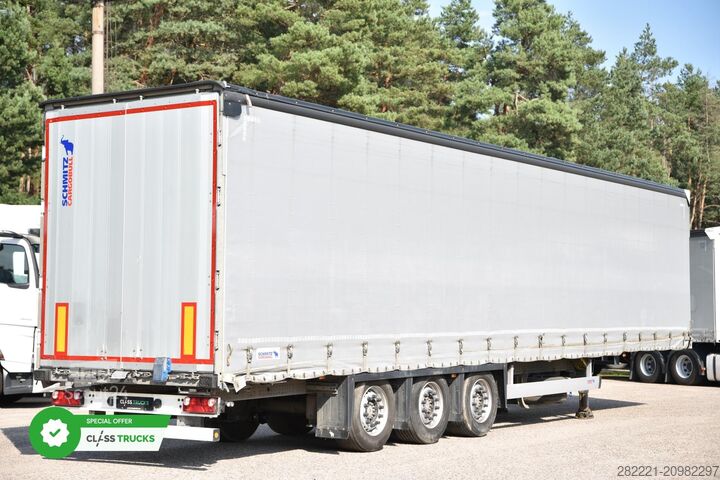 Semirimorchio con telone SCHMITZ CARGOBULL SCS24/L Varios