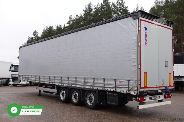 Semirimorchio con telone SCHMITZ CARGOBULL SCS24/L Varios
