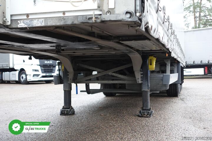 Semirimorchio con telone SCHMITZ CARGOBULL SCS24/L Varios