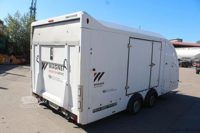 Autotransporter Anhänger  Brian James 30STTB Seilwinde Kipp Rampe Nr.: 464