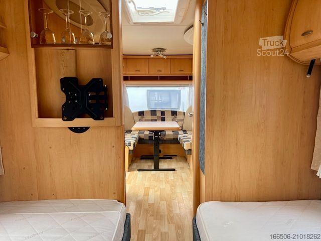 Caravane HOBBY 540 UL Einzelbetten Mover Vorzelt Klima