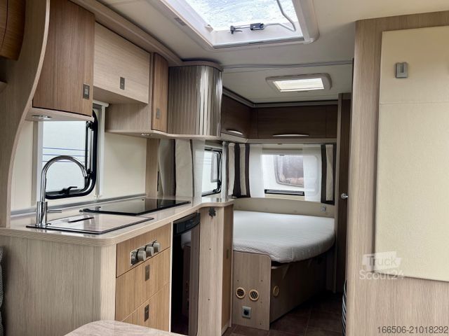 Campingvogn BÜRSTNER 460 TS Mover Klima Vorzelt Markise Festbett