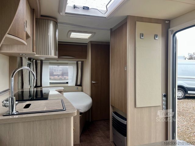 Campingvogn BÜRSTNER 460 TS Mover Klima Vorzelt Markise Festbett