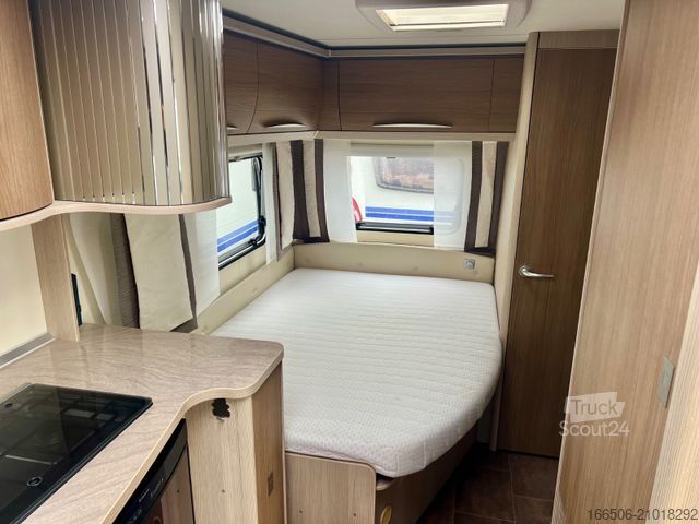 Campingvogn BÜRSTNER 460 TS Mover Klima Vorzelt Markise Festbett