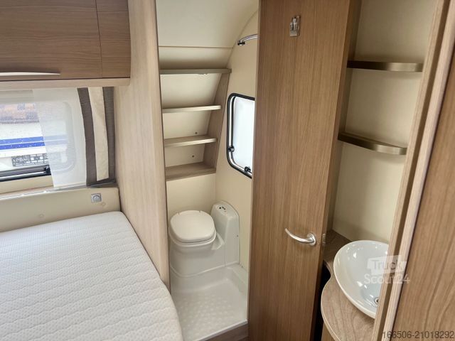 Campingvogn BÜRSTNER 460 TS Mover Klima Vorzelt Markise Festbett