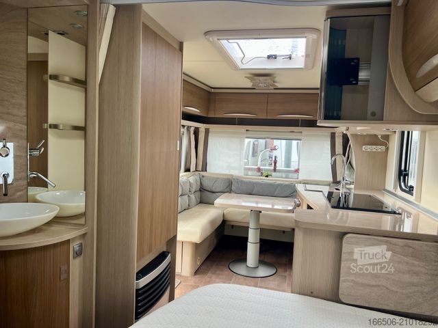 Campingvogn BÜRSTNER 460 TS Mover Klima Vorzelt Markise Festbett