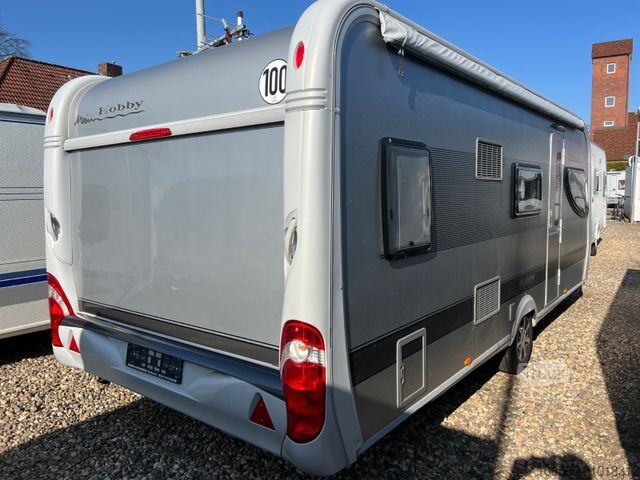 Caravane HOBBY 545 KMF La Vita Etagenbett Mover Festbett Dusche