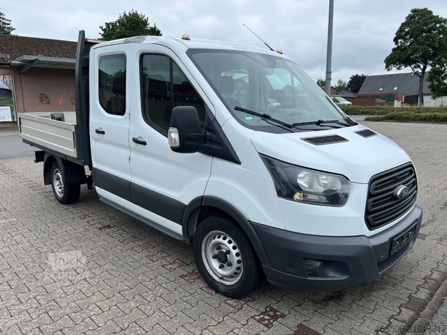 Pick-up van FORD Transit Pritsche 310 L2 Doppelkab. Klima 7-Sitz.