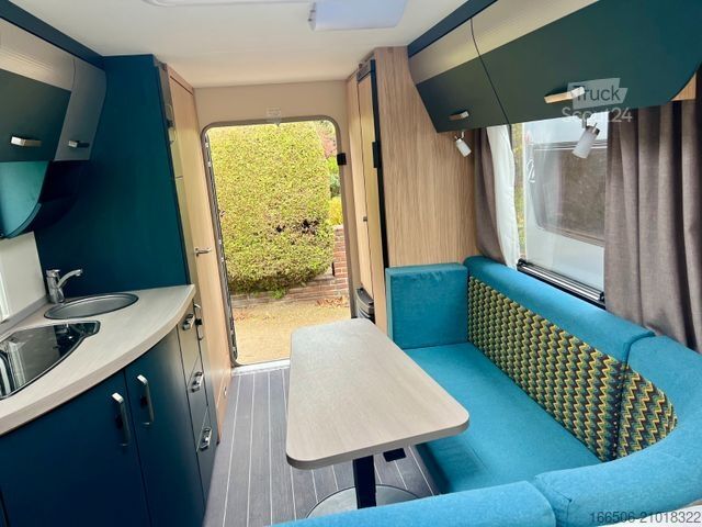 Przyczepa kempingowa KNAUS Sport + Fun 480 QL Motorradtransport Bett Vorzel