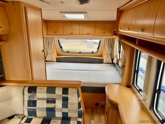 Caravane HOBBY 520 TQM Mover Klima Markise Festbett   ! TOP !