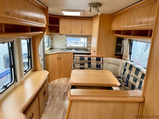 Caravane HOBBY 520 TQM Mover Klima Markise Festbett   ! TOP !