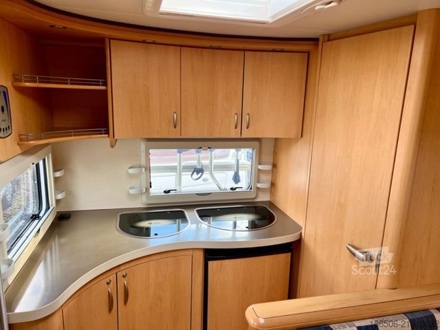 Caravane HOBBY 520 TQM Mover Klima Markise Festbett   ! TOP !