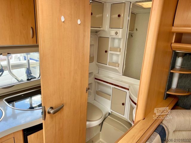 Caravane HOBBY 520 TQM Mover Klima Markise Festbett   ! TOP !