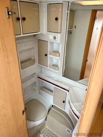 Caravane HOBBY 520 TQM Mover Klima Markise Festbett   ! TOP !