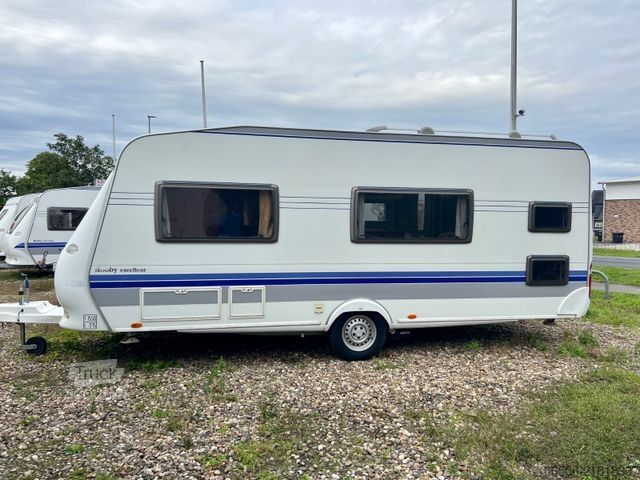 Caravane HOBBY 500 Kmfe 3 Etagenbetten Vorzelt Mover Dusch Bett