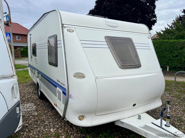Caravane HOBBY 500 Kmfe 3 Etagenbetten Vorzelt Mover Dusch Bett
