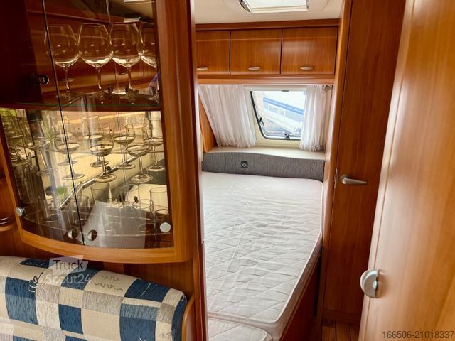 Caravane HOBBY 500 Kmfe 3 Etagenbetten Vorzelt Mover Dusch Bett