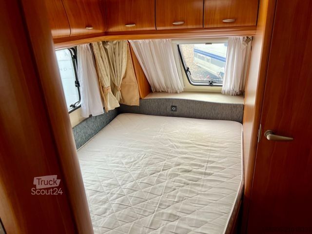 Caravane HOBBY 500 Kmfe 3 Etagenbetten Vorzelt Mover Dusch Bett