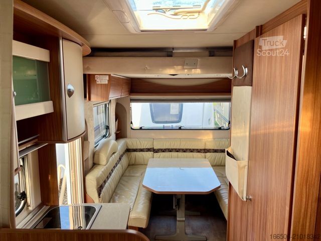 Caravane BÜRSTNER 510 TK Averso Plus Vorzelt Etagen Hubbett