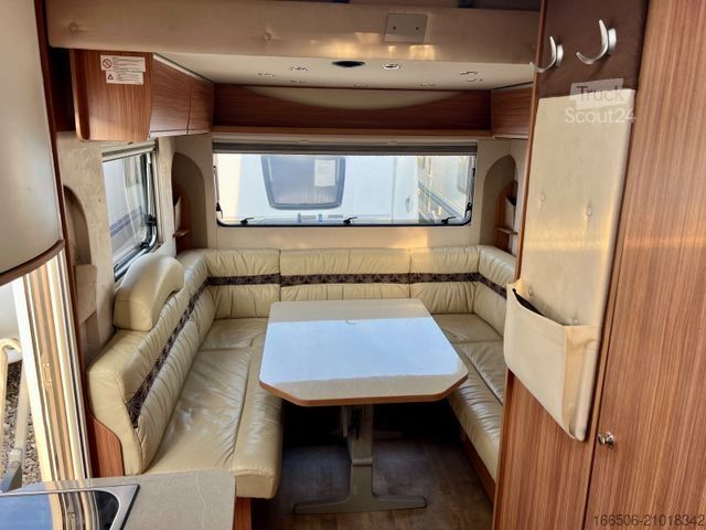 Caravane BÜRSTNER 510 TK Averso Plus Vorzelt Etagen Hubbett