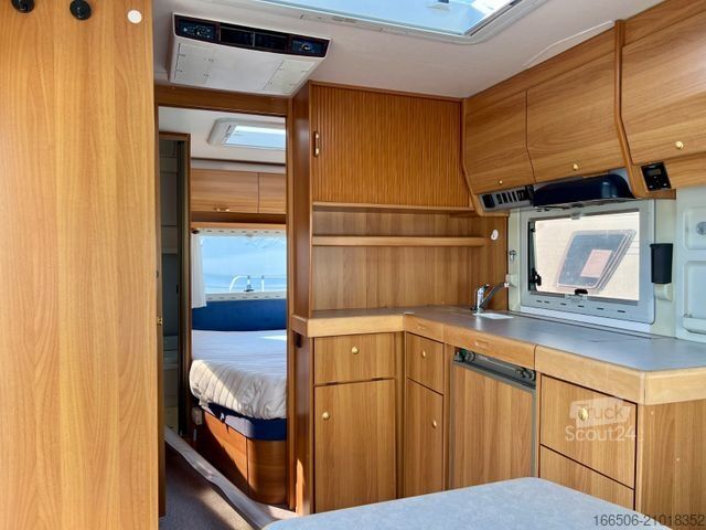 Przyczepa kempingowa KNAUS 495 TF Eurostar Klima Mover Bett Dusche Markise