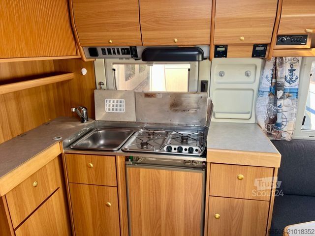 Przyczepa kempingowa KNAUS 495 TF Eurostar Klima Mover Bett Dusche Markise