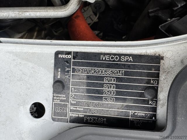 Telehoist haakarmvoertuig Iveco Daily 70C14D 4x2 Doka Daily 70C14D 4x2 Doka, EEV, City-Abroller