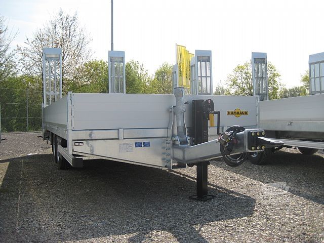 Lowbed construction machinery Humbaur HBTZ 136224 BS abgeschrägt