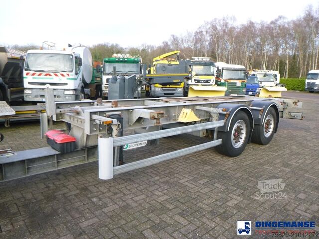 Transport de conteneurs Volvo FH 440 6X2 Euro 4 container chassis 20 ft + Gro...