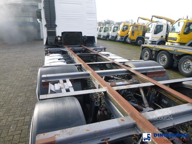 Transport de conteneurs Volvo FH 440 6X2 Euro 4 container chassis 20 ft + Gro...