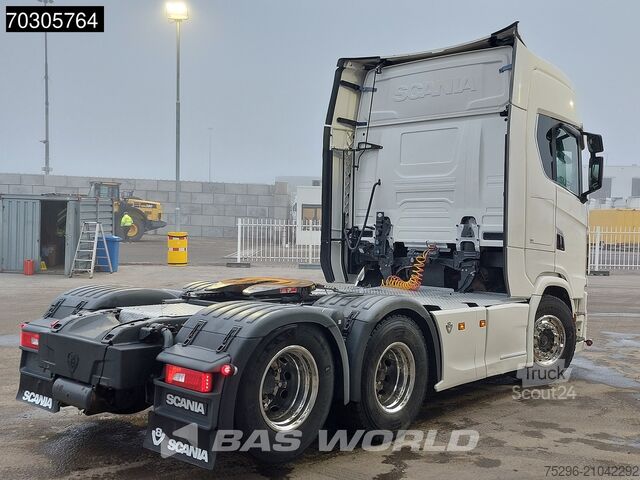 MTS standard Scania S580 6X2 WB315! Full-Air Retarder Standklima Leder